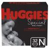 Huggies Special Delivery Hypoallergenic Baby Diapers Size Newborn;  Count 32