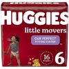 Huggies Little Movers Baby Diapers Size 6;  16 Count