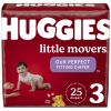 Huggies Little Movers Baby Diapers Size 3;  25 Count