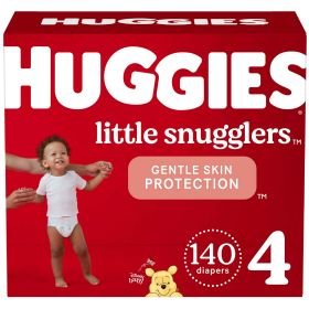 Huggies Little Snugglers Size 4;  140 Count