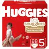 Huggies Little Snugglers Baby Diapers Size 5;  Count 88