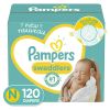 Pampers Swaddlers Newborn Diapers Size Newborn 120 Count