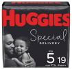 Huggies Special Delivery Diapers;  Size 5;  Over 27 lb;  19 count