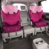 Diono Cambria 2 XL Latch 2-in-1 High Back to Backless Booster Car Seat, Pink