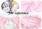 Baby Girls Bloomer Shorts Cartoon Cotton Diaper Covers Briefs for Infant Toddler, 2 Pack