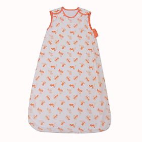 Baby Sleeveless Sleeping Bag Thin (Option: Orange squirrel-75to105cm)