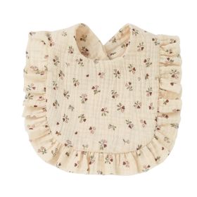 Baby Cotton Printed Gauze Bib (Option: 24style)