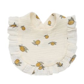 Baby Cotton Printed Gauze Bib (Option: 18style)