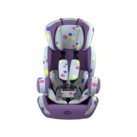 Baby Car With Car Foldable Safety Seat Basket Portable Car Cradle (Option: Seat Balloon Purple)