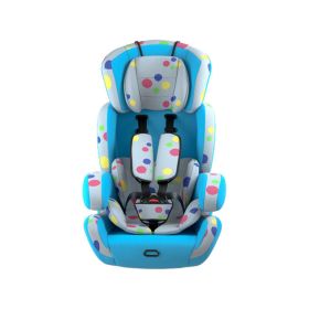 Baby Car With Car Foldable Safety Seat Basket Portable Car Cradle (Option: Seat Balloon Blue)