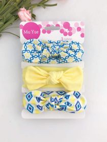 Headband Children's Hairband Printed Headwear (Option: A24)