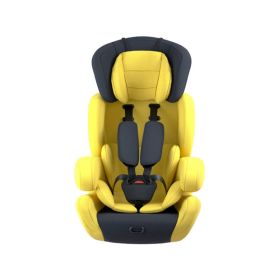 Baby Car With Car Foldable Safety Seat Basket Portable Car Cradle (Option: Seat yellow black)