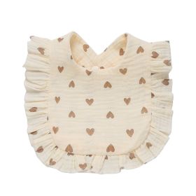 Baby Cotton Printed Gauze Bib (Option: 11style)