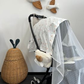 Full Baby Stroller Summer Mosquito Cover (Option: Rabbit)