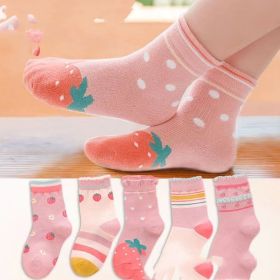 Winter Warm Boys And Girls Middle-aged Baby Socks (Option: Style5-9to12 years)