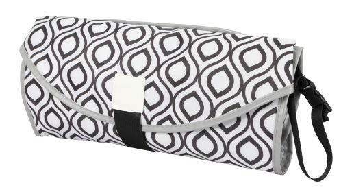 Baby's Polyester Portable Pilch Change (Option: Black Geometry-Average Size)