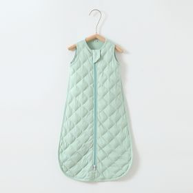 Baby Cotton Gravity Sleeping Bag (Option: Mint Green Gravity-Average Size 0to 9 Months)