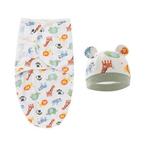 Newborn Swaddle Sleeping Bag Baby Spring Silkworm (Option: Color8)