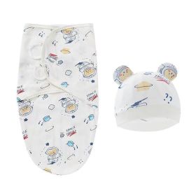 Foreign Trade Newborn Swaddling Sleeping Bag Baby Anti-kick Quilt Delivery (Option: Spaceman)