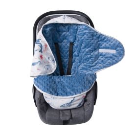 Thickened Baby Strap Swaddling Quilt (Option: Ocean World-S0 March)