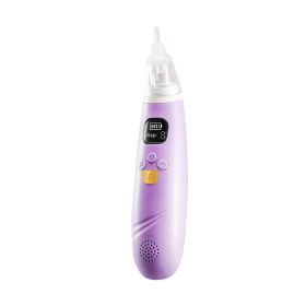 Baby Electric Nasal Aspirator Silicone (Option: Violet)