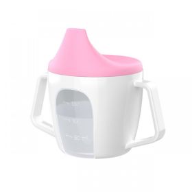 Baby Feeding Bottle Kid's Mug Silicone Straw Children (Option: Style2-One Size)