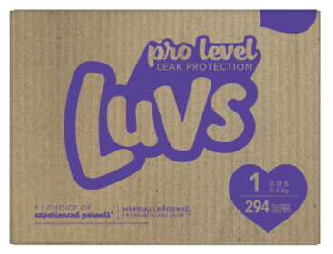 Luvs Pro Level Leak Protection Diapers Size 1, 294 Count (Brand: Luvs)