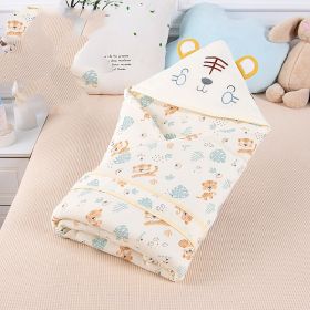 Summer Thin Section Spring And Autumn Cotton Double Wrapped Towel Baby Products (Option: Style2-90X90CM)