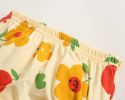 Baby Girl Floral Print Pattern Sleeveless Tops Combo Shorts 2-Pieces Sets In Summer