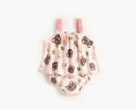 Baby Girl Floral Print Pattern Sleeveless Tops Combo Shorts 2-Pieces Sets In Summer