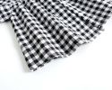 Baby Girl Plaid Pattern Single Breasted Design Shirt Combo Shorts Sets