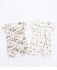 Baby 1pcs Rabbit Graphic Single Breasted Design Simply Jumpsuit Pajamas