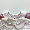 Baby Girl Doll Collar Floral Print Dress Combo Floral Print Shorts In Sets Summer Outfit Wearing