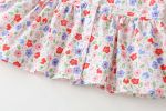 Baby Girl Little Floral Print Sleeveless Dress Combo Short Pants In Sets