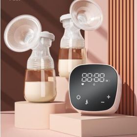 Smart Electric Breast  Plug-in Bilateral (Option: Apricot)