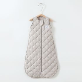 Baby Cotton Gravity Sleeping Bag (Option: Gray Gravity-Average Size 0to 9 Months)