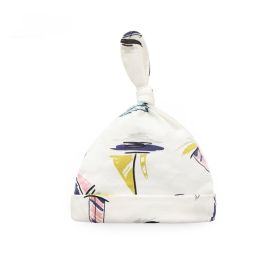 Thin Cotton Printed Baby Hat (Option: Sailboat)